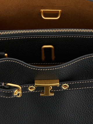 Black Calfskin Handbag