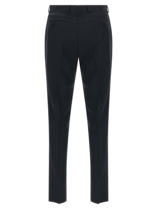 Blue Wool Two-Piece Suit