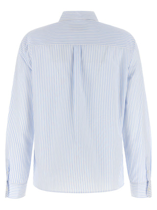 Blue Cotton Blouse