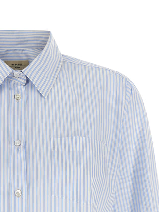 Blue Cotton Blouse