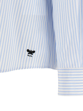 Blue Cotton Blouse