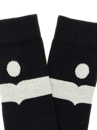 Calcetines de algodón negro
