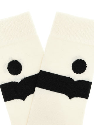 Beige Cotton Socks