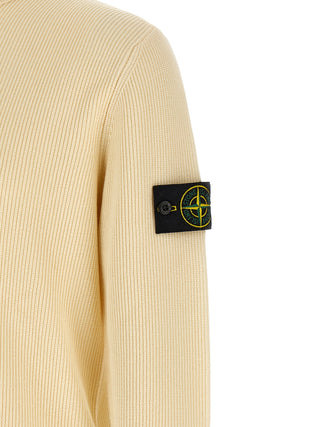 Beige Cotton Cardigan