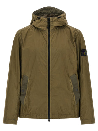 Bicolor Polyamide Shell Jacket