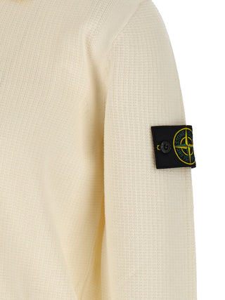 Camiseta polo de algodón beige