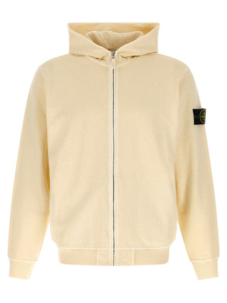 Beige Cotton Sweatshirt