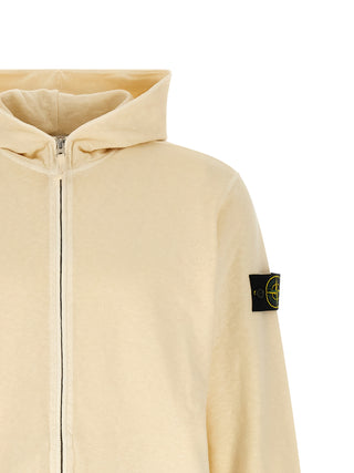 Beige Cotton Sweatshirt