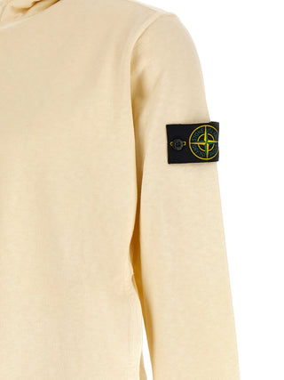 Beige Cotton Sweatshirt