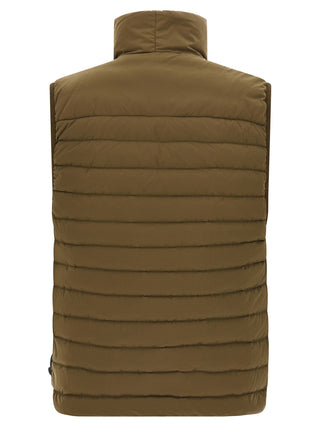 Bicolor Polyamide Sleeveless Jacket