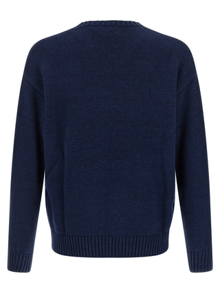 Blue Linen Cardigan