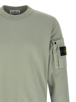Sudadera bicolor de algodón