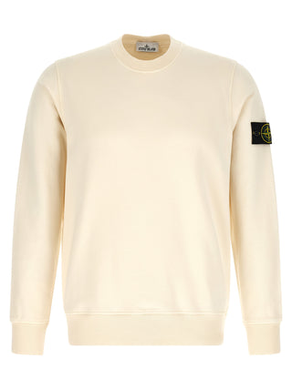 Beige Cotton Sweatshirt