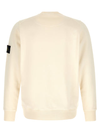 Beige Cotton Sweatshirt