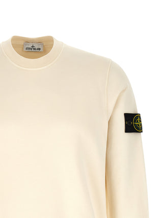 Beige Cotton Sweatshirt