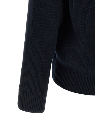 Blue Cotton Cardigan