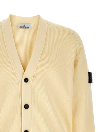 Beige Cotton Cardigan