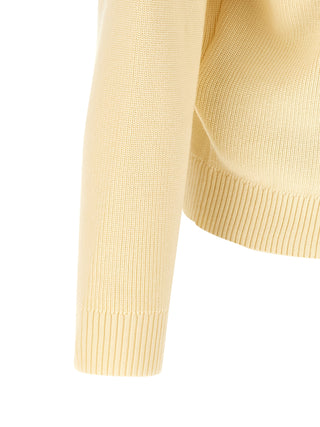 Beige Cotton Cardigan