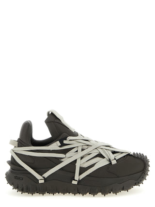 Brown Cowhide Athletic Sneakers