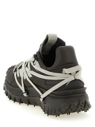 Brown Cowhide Athletic Sneakers