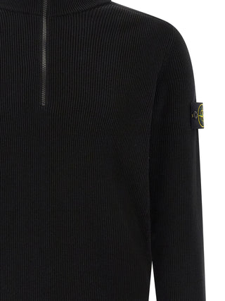 Black Cotton Cardigan