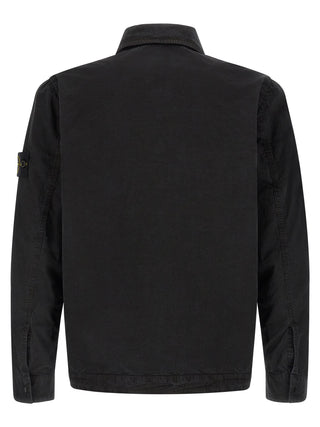 Blusa negra de algodón