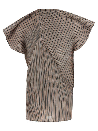 Brown Polyester Blouse