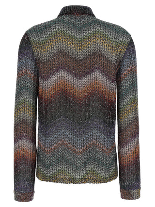 Multicolor Viscose Blouse