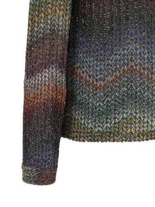 Multicolor Viscose Blouse