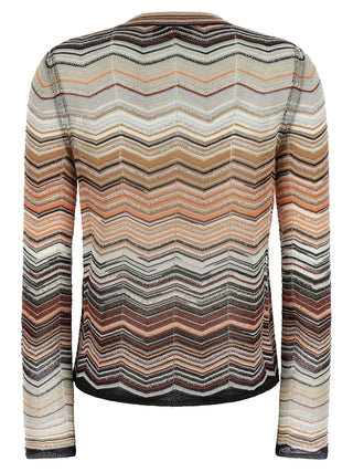 Brown Viscose Cardigan