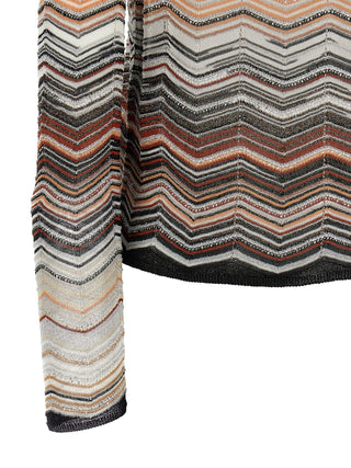 Brown Viscose Cardigan