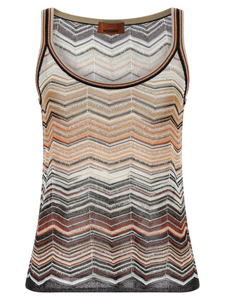 Multicolor Viscose Tank Tops