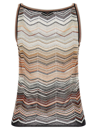 Multicolor Viscose Tank Tops