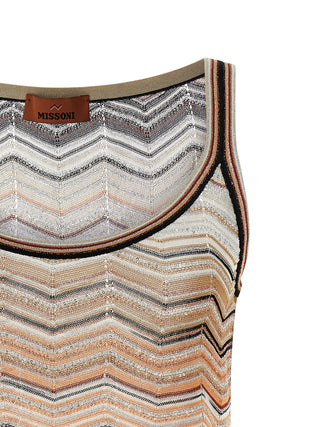 Multicolor Viscose Tank Tops