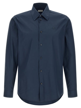 Blue Cotton Blouse