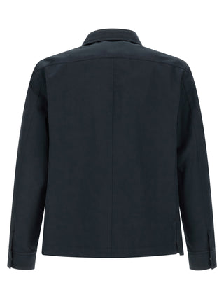 Blue Cotton Blouse