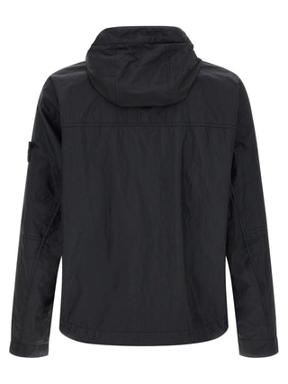 Blue Polyamide Shell Jacket
