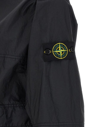 Blue Polyamide Shell Jacket