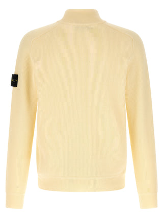 Beige Cotton Cardigan