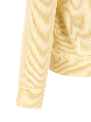 Beige Cotton Cardigan