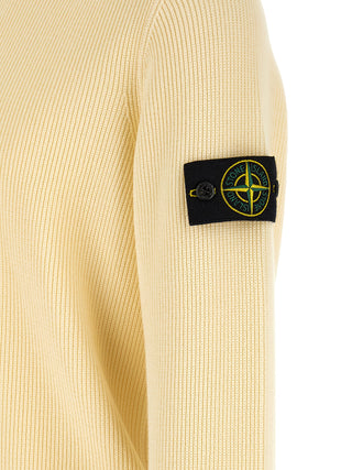 Beige Cotton Cardigan