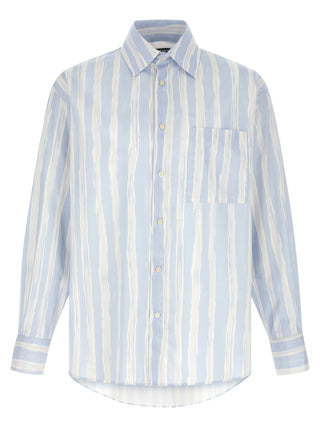 Blue Cotton Blouse