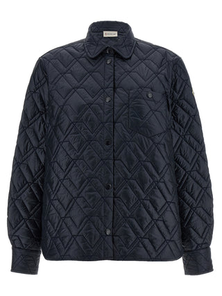 Blue Polyamide Shell Jacket