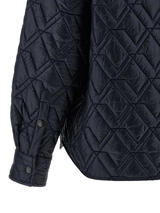 Blue Polyamide Shell Jacket