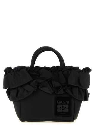 Black Nylon Handbag