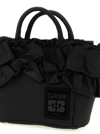 Black Nylon Handbag