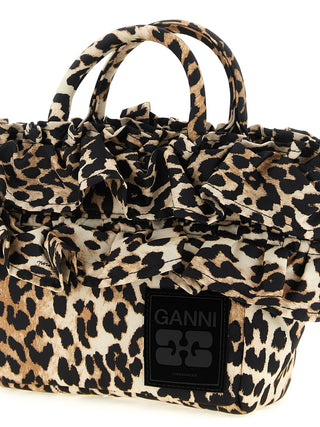Brown Polyamide Handbag