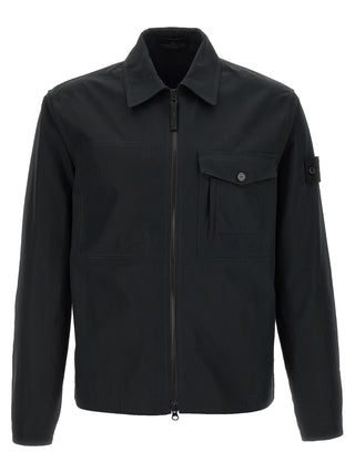 Blusa negra de algodón