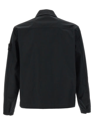 Blusa negra de algodón