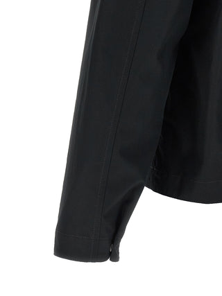 Blusa negra de algodón